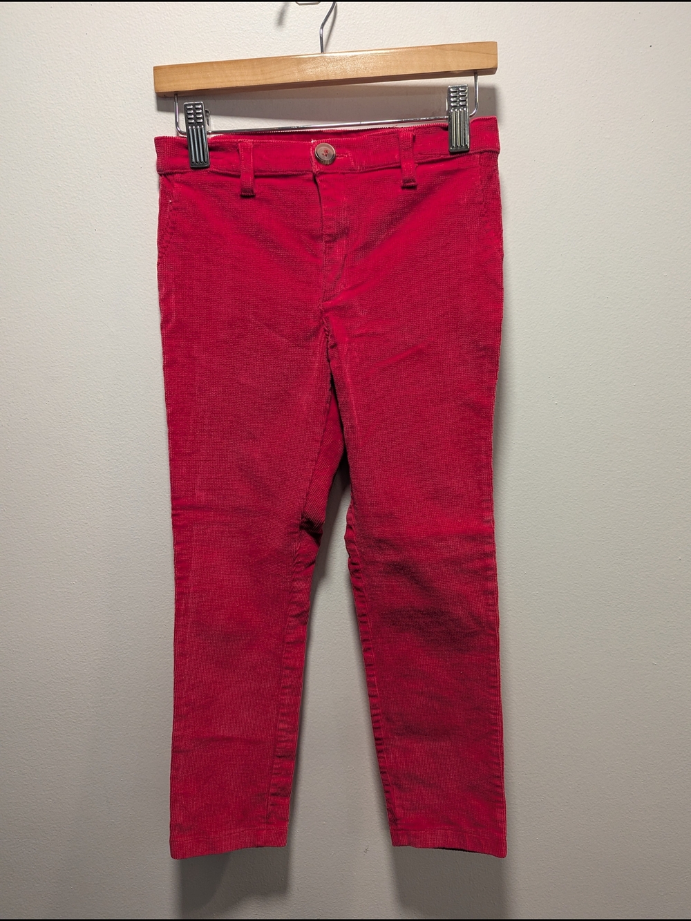 The Beaufort Bonnet Company Girl's Hot Pink Corduroy Pants Size 6 NWOT Preppy